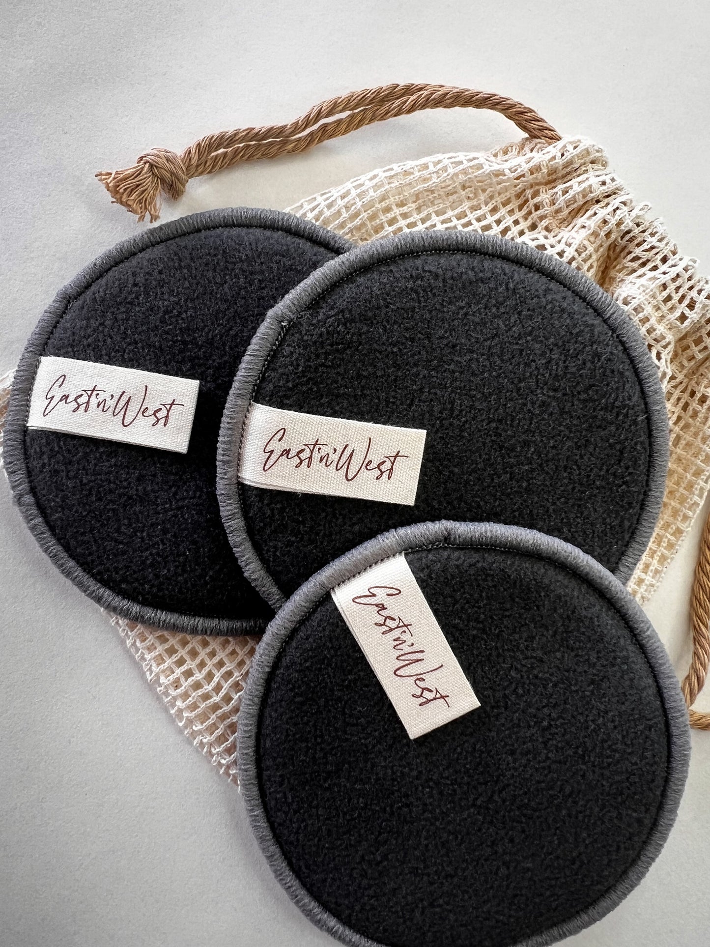 Bamboo Charcoal Fibre Reusable Makeup Pads